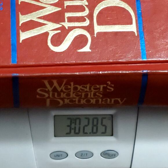 1974 Merriam Websters New Students Dictionary Vtg HC USA - Picture 11 of 11